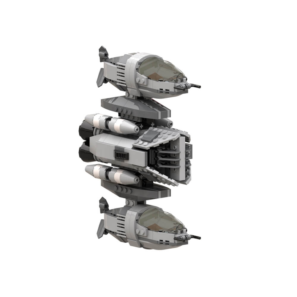 445PCS B-Wing-Striker - Ugly Class MOC Building Block Bricks |MocPixel replace to lego MOC-188625
