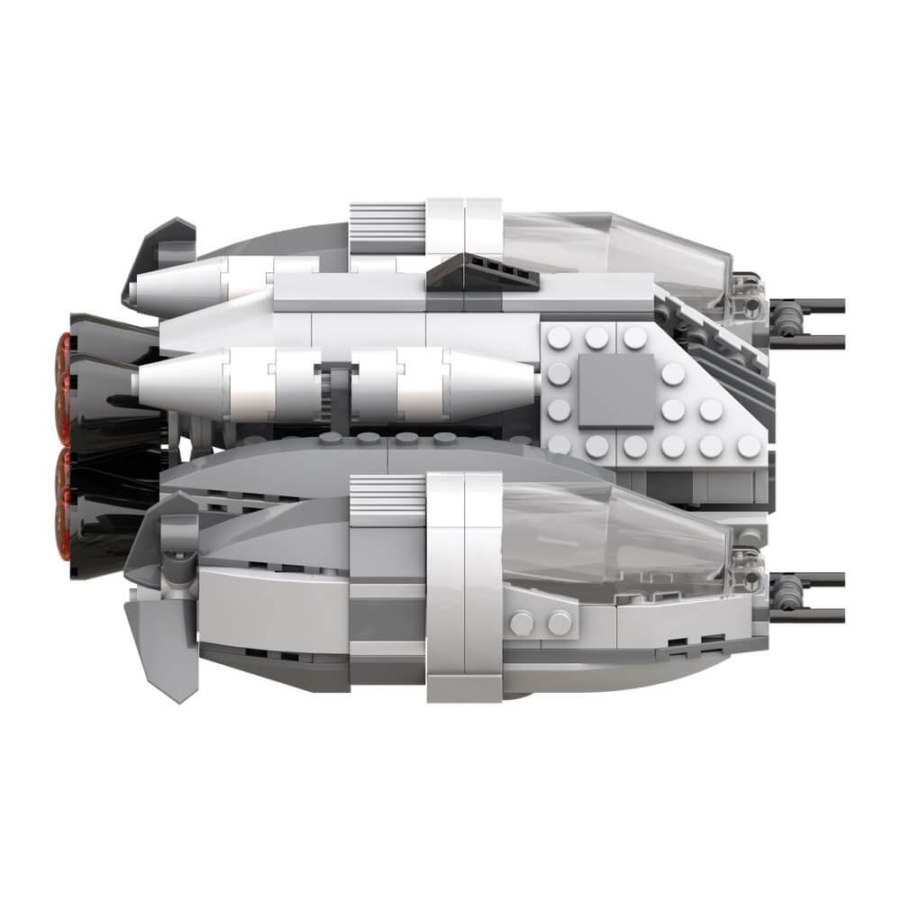 445PCS B-Wing-Striker - Ugly Class MOC Building Block Bricks |MocPixel replace to lego MOC-188625
