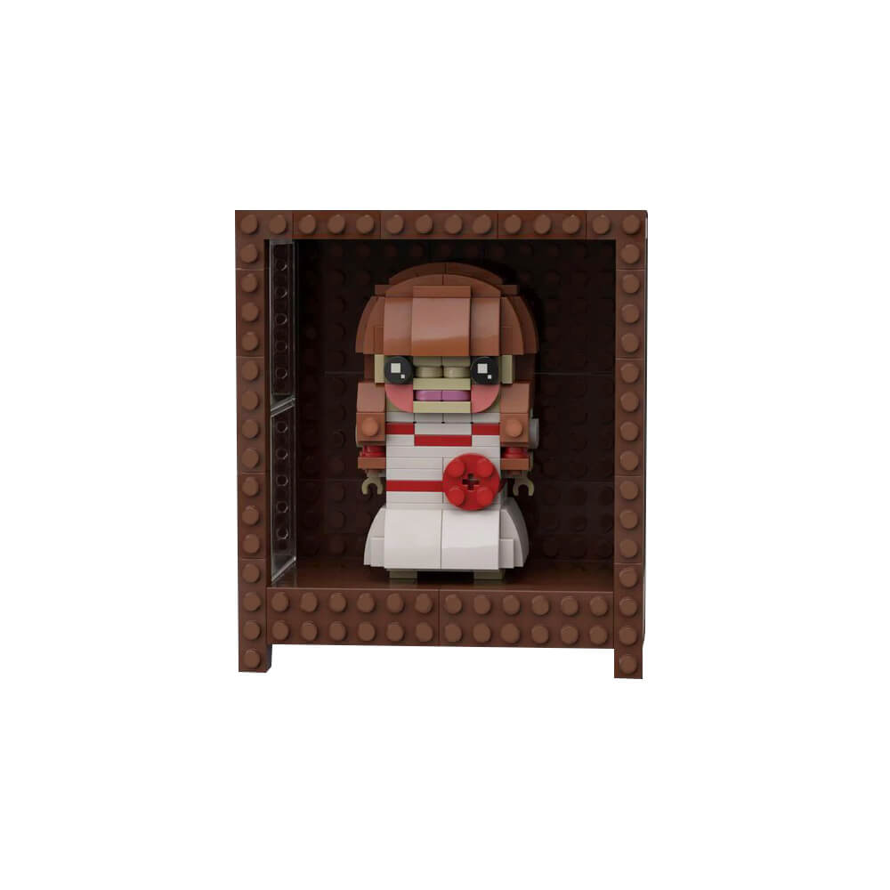 262PCS Brickheadz Annabelle MOC Building Block Bricks |MocPixel replace to lego MOC-190534

