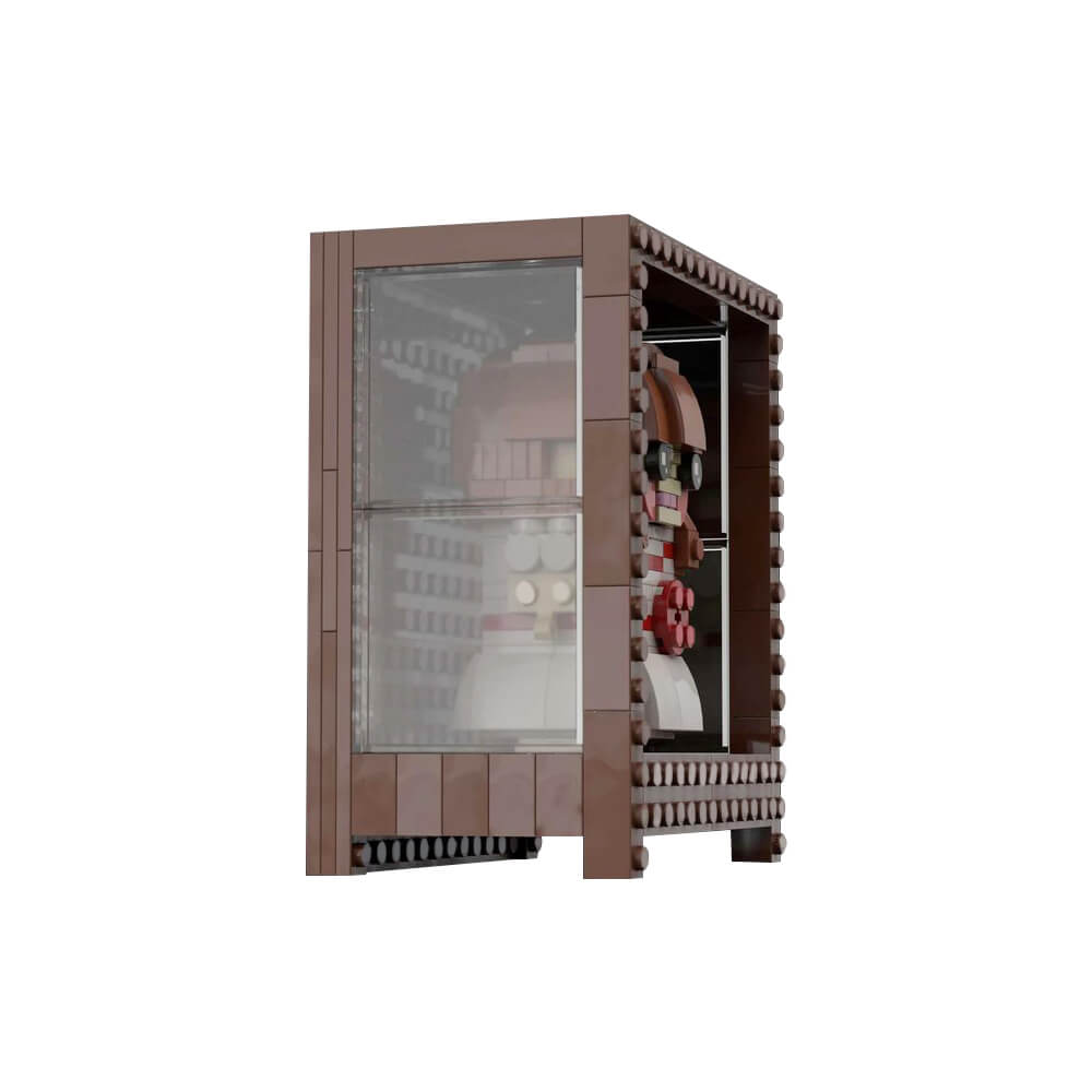 262PCS Brickheadz Annabelle MOC Building Block Bricks |MocPixel replace to lego MOC-190534

