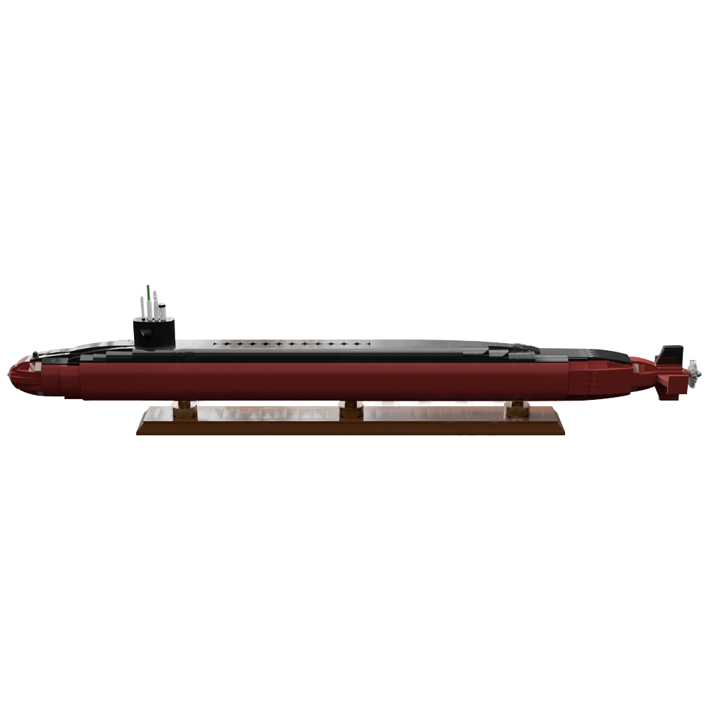 1704PCS Ohio-Class Submarine MOC Building Block Bricks |MocPixel Lego alternatives MOC-187058
