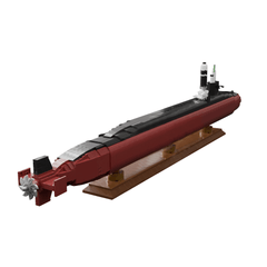 1704PCS Ohio-Class Submarine MOC Building Block Bricks |MocPixel Lego alternatives MOC-187058

