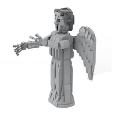 660PCS Doctor Who Weeping Angel MOC Building Block Bricks |MocPixel replace to lego 
