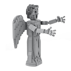660PCS Doctor Who Weeping Angel MOC Building Block Bricks |MocPixel replace to lego 
