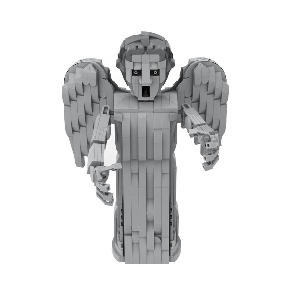 660PCS Doctor Who Weeping Angel MOC Building Block Bricks |MocPixel replace to lego 
