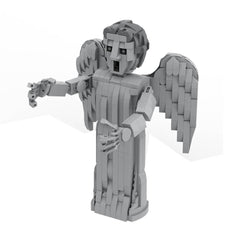 660PCS Doctor Who Weeping Angel MOC Building Block Bricks |MocPixel replace to lego 
