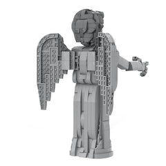 660PCS Doctor Who Weeping Angel MOC Building Block Bricks |MocPixel replace to lego 
