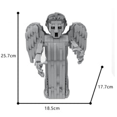 660PCS Doctor Who Weeping Angel MOC Building Block Bricks |MocPixel replace to lego 
