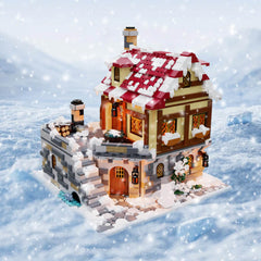 2465PCS The Tavern Under The Snow MOC Building Block Bricks |MocPixel