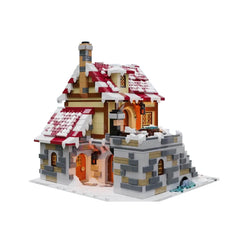 2465PCS The Tavern Under The Snow MOC Building Block Bricks |MocPixel replace to lego MOC-187924
