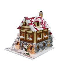 2465PCS The Tavern Under The Snow MOC Building Block Bricks |MocPixel replace to lego MOC-187924
