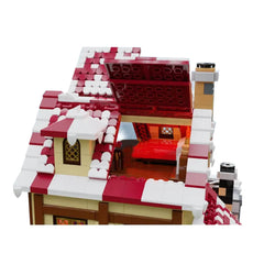 2465PCS The Tavern Under The Snow MOC Building Block Bricks |MocPixel replace to lego MOC-187924
