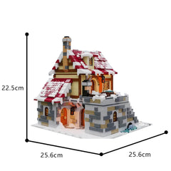 2465PCS The Tavern Under The Snow MOC Building Block Bricks |MocPixel replace to lego MOC-187924

