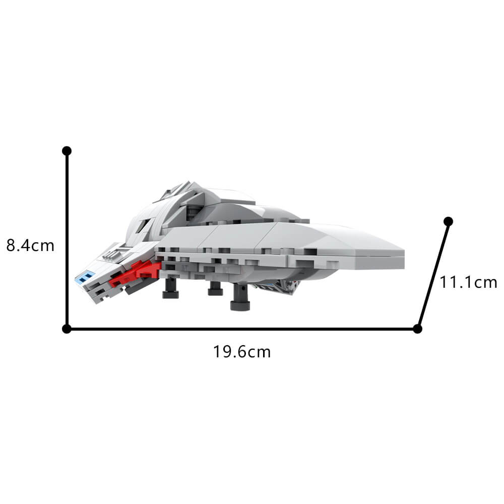 430PCS Voyager — The Delta Flyer-Star Trek MOC Building Block Bricks |MocPixel Lego alternative store MOC-187931
