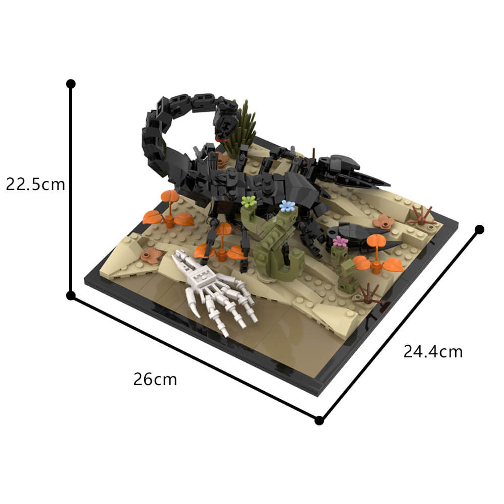 Scorpion Dune MOC Building Block Bricks |MocPixel Lego alternative store 

