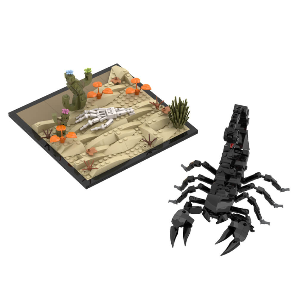 Scorpion Dune MOC Building Block Bricks |MocPixel Lego alternative store 
