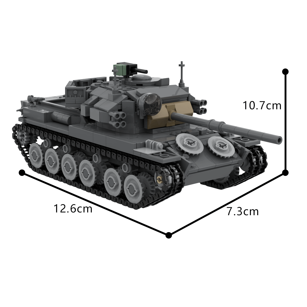 989PCS Centurion Mk. 5/1 MOC Building Block Bricks |MocPixel Lego alternative store MOC-185070
