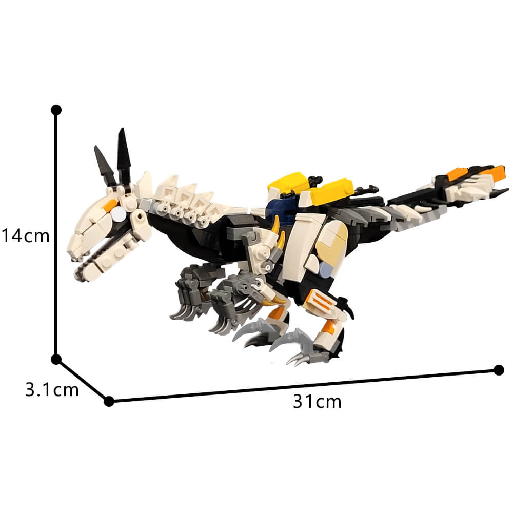 470PCS Clawstrider - From Horizon: Zero Dawn, Forbidden West MOC Building Block Bricks |MocPixel Lego alternatives MOC-152325
