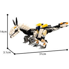 470PCS Clawstrider - From Horizon: Zero Dawn, Forbidden West MOC Building Block Bricks |MocPixel Lego alternatives MOC-152325
