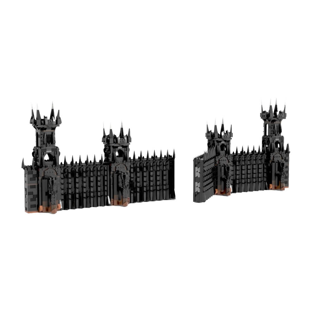 3690PCS Lotr Black Gate MOC Building Block Bricks |MocPixel