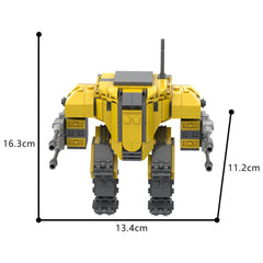 417PCS Helldivers 2 - Emancipator Exosuit MOC Building Block Bricks |MocPixel Lego alternatives MOC-184991
