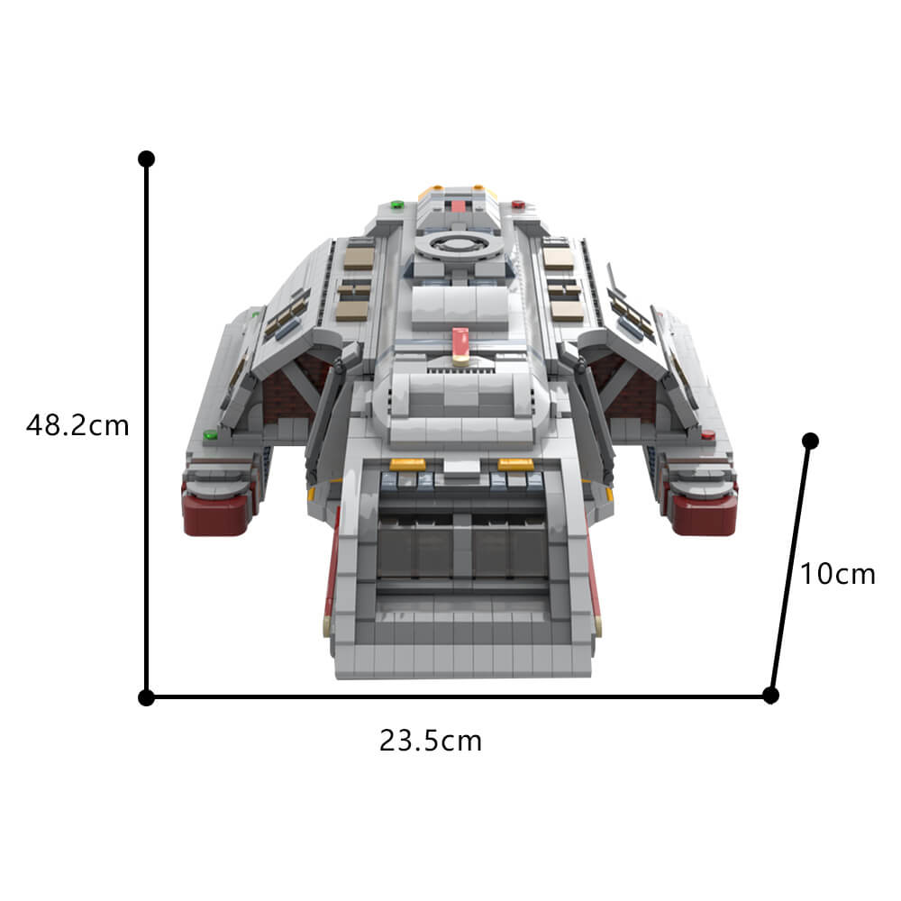4527PCS Star Trek Runabout MOC Building Block Bricks |MocPixel replace to lego MOC-147771
