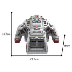 4527PCS Star Trek Runabout MOC Building Block Bricks |MocPixel replace to lego MOC-147771
