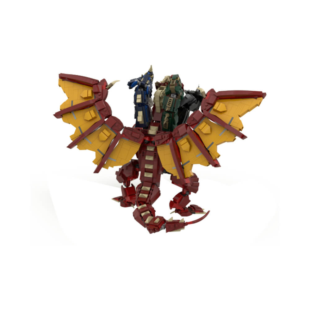 1569PCS Tiamat'S Dice Tower - Tiamat MOC Building Block Bricks |MocPixel replace to lego MOC-185136
