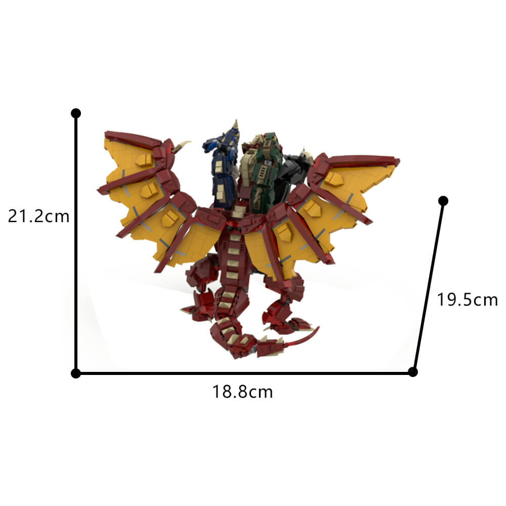 1569PCS Tiamat'S Dice Tower - Tiamat MOC Building Block Bricks |MocPixel replace to lego MOC-185136
