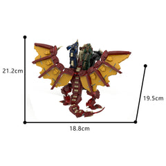 1569PCS Tiamat'S Dice Tower - Tiamat MOC Building Block Bricks |MocPixel replace to lego MOC-185136
