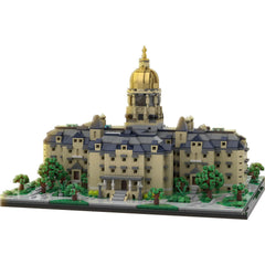 2516PCS Golden Dome - University Of Notre Dame MOC Building Block Bricks |MocPixel