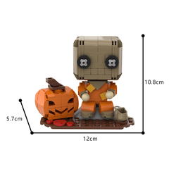 209PCS Trick'r Treat With LED light - Halloween MOC Building Block Bricks |MocPixel