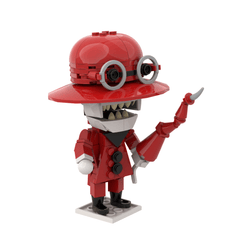 100PCS The Crooked Man MOC Building Block Bricks |MocPixel replace to lego 
