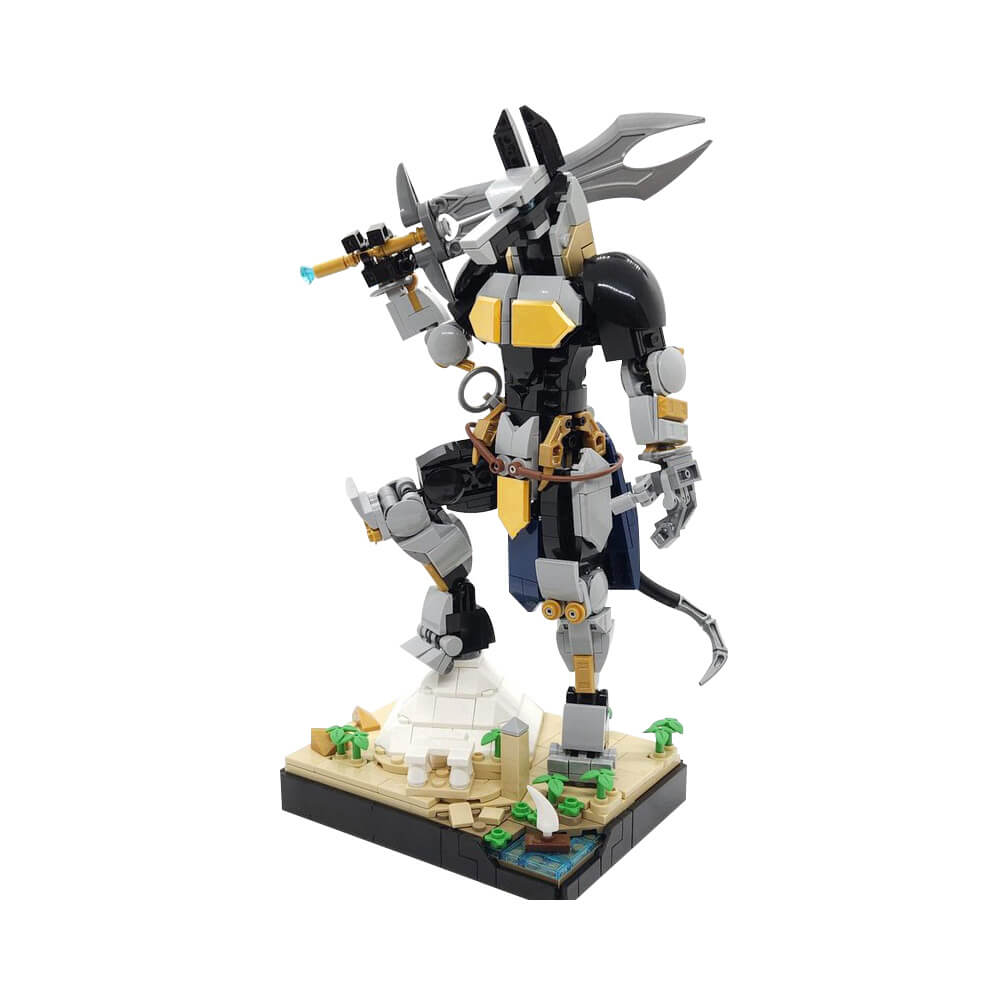 611PCS Metal Anubis MOC Building Block Bricks |MocPixel replace to lego MOC-185615
