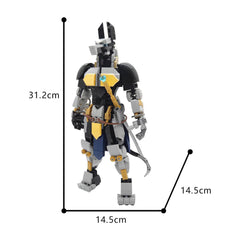 611PCS Metal Anubis MOC Building Block Bricks |MocPixel replace to lego MOC-185615

