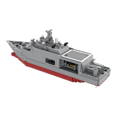 1921PCS Dutch Navy City-Class Mine Countermeasures Vessel MOC Building Block Bricks |MocPixel