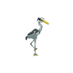 109PCS Gray Heron (Ardea Cinerea) - Posable And Elegant MOC Building Block Bricks |MocPixel