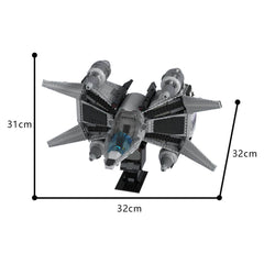 1441PCS Gunstar - The Last Starfighter MOC Building Block Bricks |MocPixel Chinese lego brands MOC-182100
