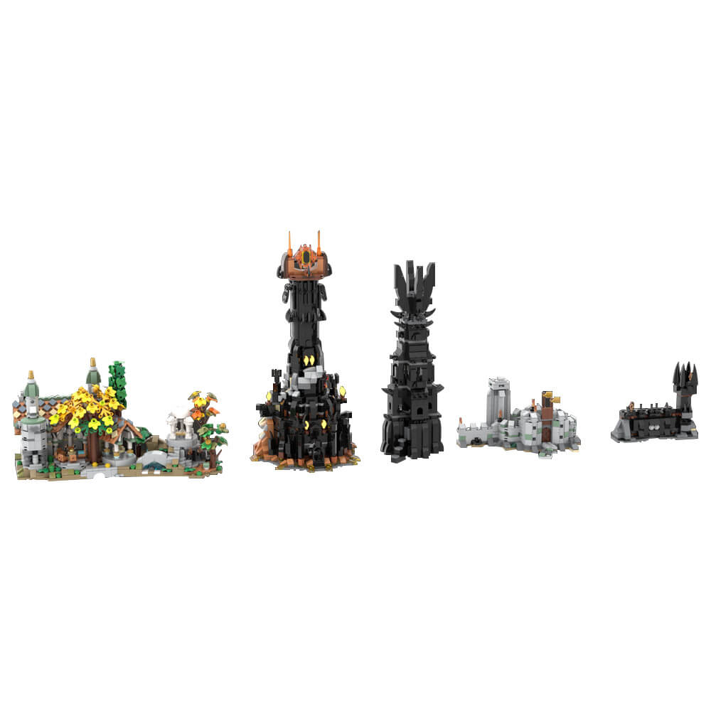 3358PCS Mini Lord of Ring Collection - 2024 Version MOC Building Block Bricks |MocPixel