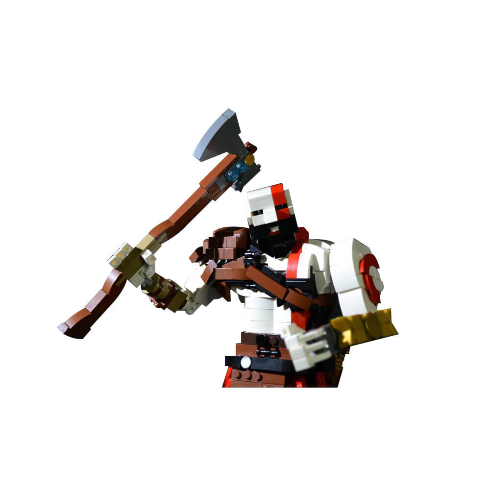 968PCS Kratos - God Of War 2018 MOC Building Block Bricks |MocPixel Chinese lego brands MOC-192904
