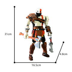 968PCS Kratos - God Of War 2018 MOC Building Block Bricks |MocPixel