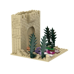 Jesus Series - Crucifixion/Rode The Donkey Into Jerusalem/  Wearing A Crown Of Thorns MOC Building Block Bricks |MocPixel