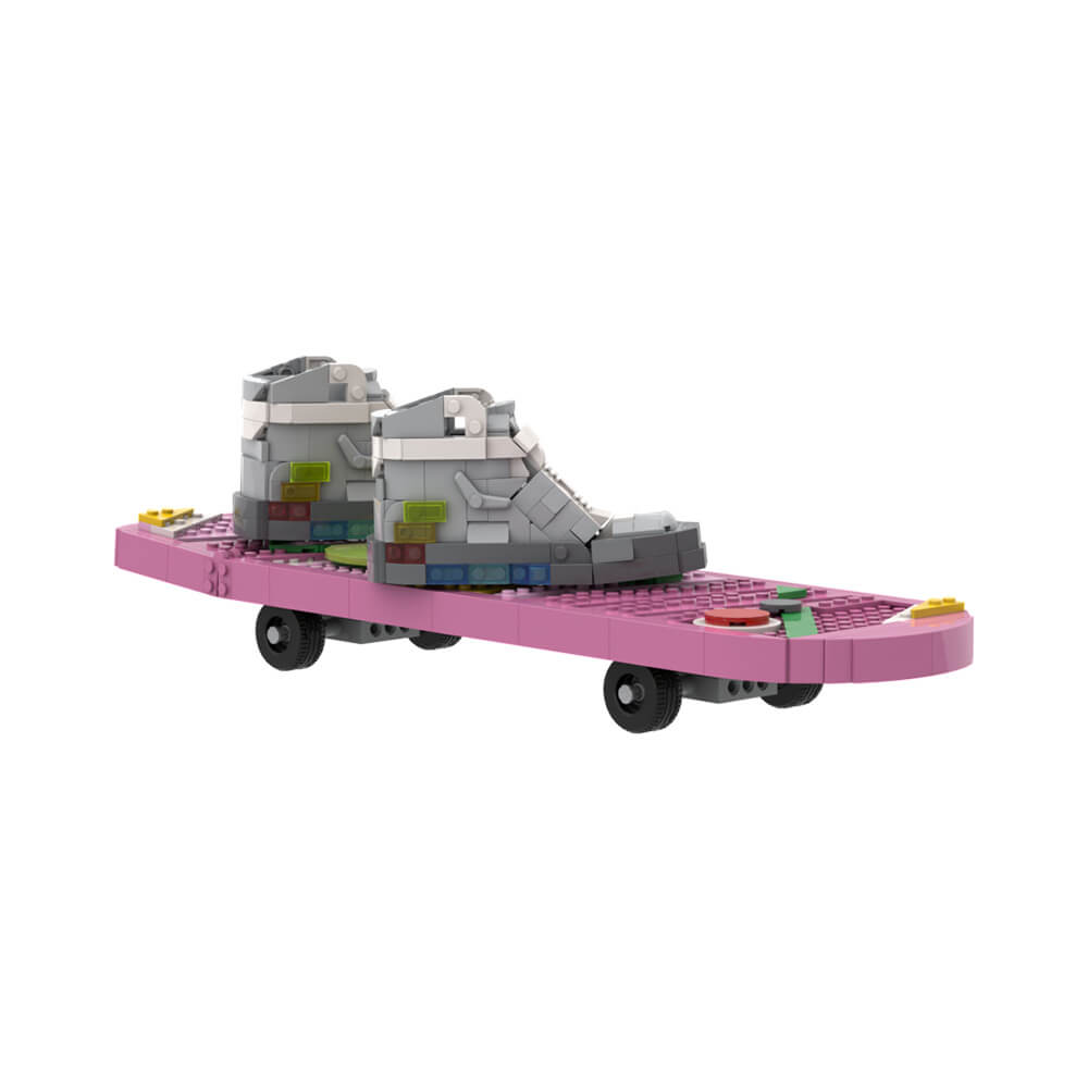 Back to the Future Shoes /Skateboards MOC Building Block Bricks |MocPixel Chinese lego brands 

