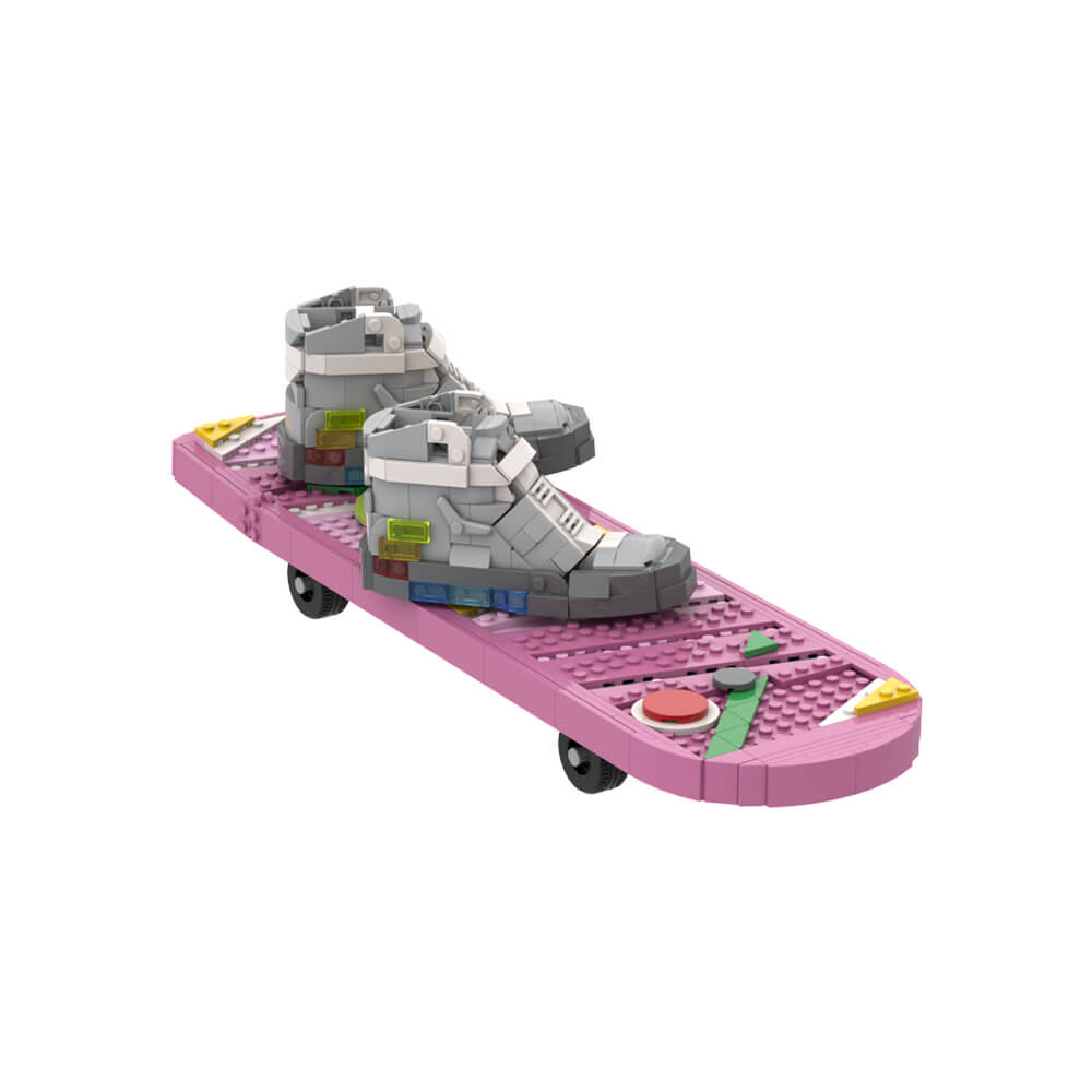 Back to the Future Shoes /Skateboards MOC Building Block Bricks |MocPixel Chinese lego brands 
