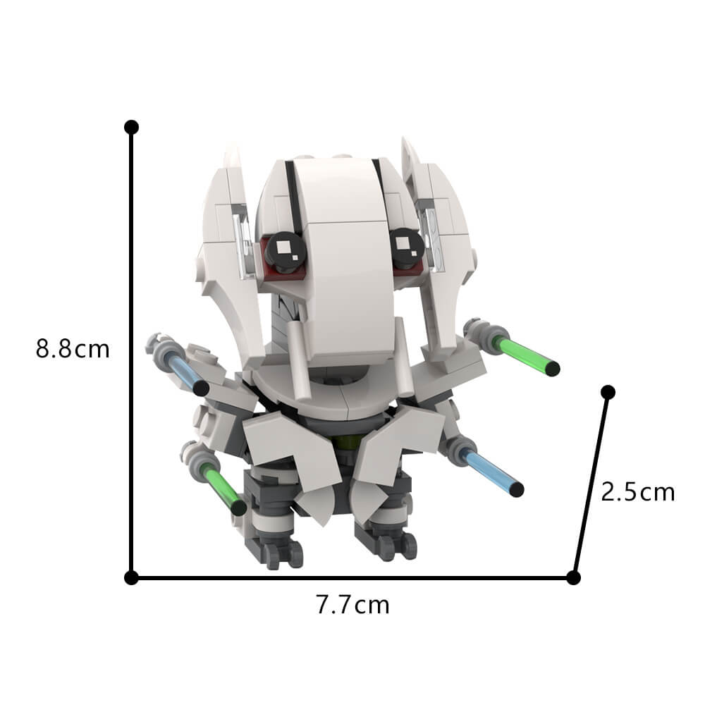 109PCS General Grievous Space War MOC Building Block Bricks |MocPixel Lego alternative store MOC-109707
