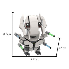 109PCS General Grievous Space War MOC Building Block Bricks |MocPixel Lego alternative store MOC-109707
