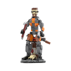 590PCS Gordon Freeman Half-Life 2 MOC Building Block Bricks |MocPixel