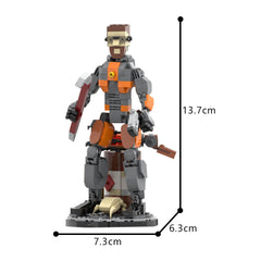 590PCS Gordon Freeman Half-Life 2 MOC Building Block Bricks |MocPixel