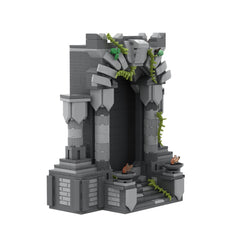 496PCS Forgotten Portal - A Phone Animated Terrain Piece For Your Fantasy Setting MOC Building Block Bricks |MocPixel