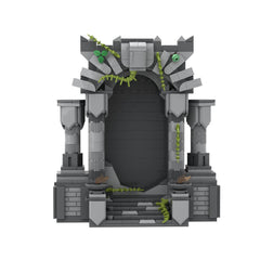 496PCS Forgotten Portal - A Phone Animated Terrain Piece For Your Fantasy Setting MOC Building Block Bricks |MocPixel